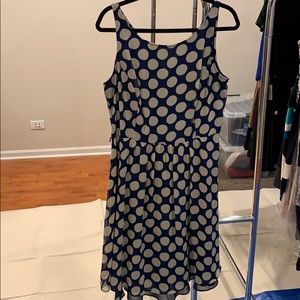 Roz Ali polka dot dress